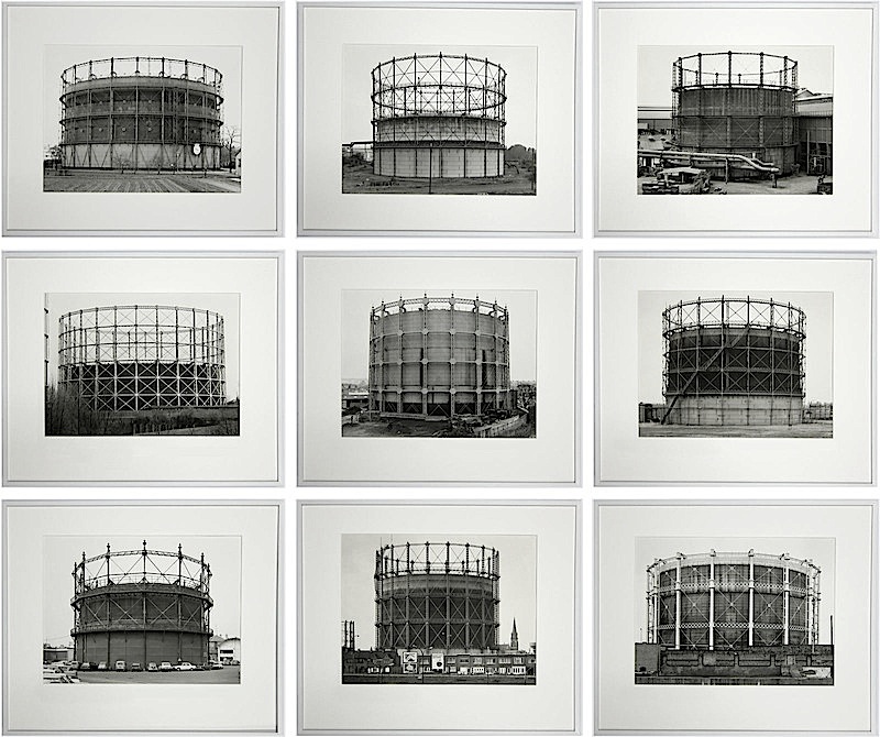 Bernd e Hilla Becher – Gas Tanks (Gasometri), 2011